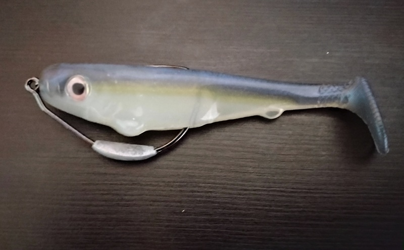 an image of a 5" scottsboro tackle swimbait