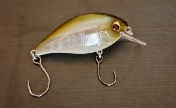 an image of an evergreen sh-3 squarebill crankbait