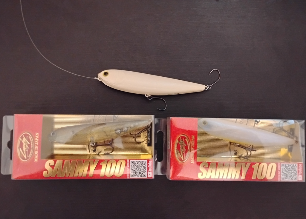 an image of three lucky craft sammy walking baits